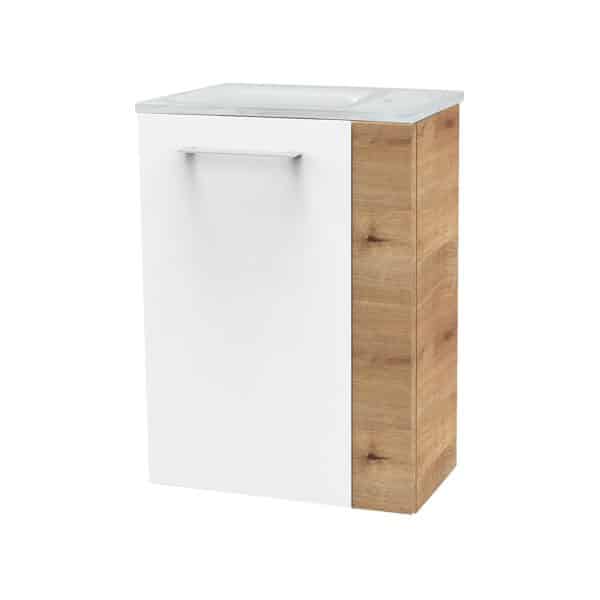 FACKELMANN SBC MILANO Gäste WC Waschtisch Set 45 cm breit