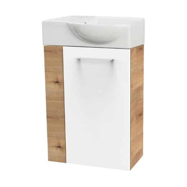FACKELMANN SBC MILANO Gäste WC Waschtisch Set 45 cm breit