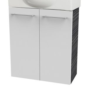 Fackelmann SBC B. PERFEKT Gäste WC Set 2-teilig 55 cm