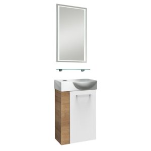 Fackelmann SBC MILANO Gäste WC Set 4-teilig 45 cm