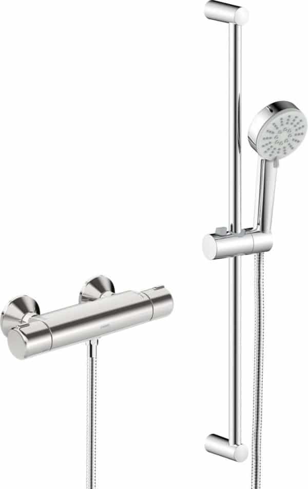 HANSA HANSABASIC Duschthermostat und Stangenbrauseset