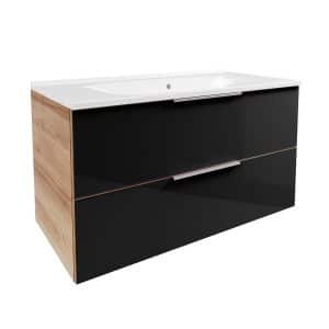 FACKELMANN B.BRILLANT Waschbecken mit Unterschrank 100 cm breit