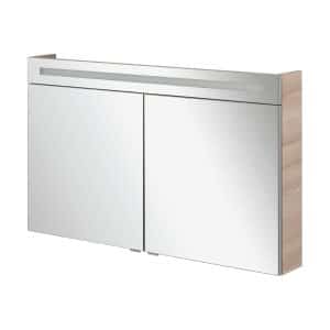 FACKELMANN B.CLEVER LED Spiegelschrank 120 cm breit