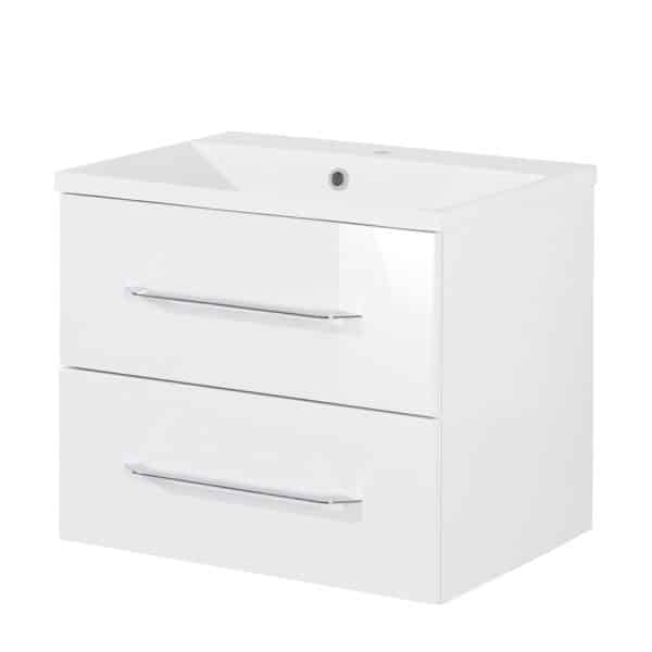 FACKELMANN B.CLEVER Waschbecken mit Unterschrank 60 cm breit