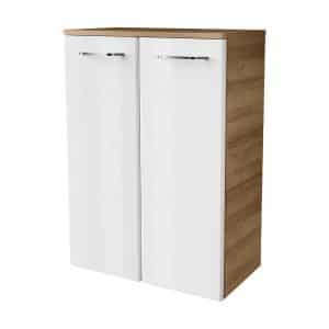 FACKELMANN MILANO Doppel Midischrank 30 cm breit