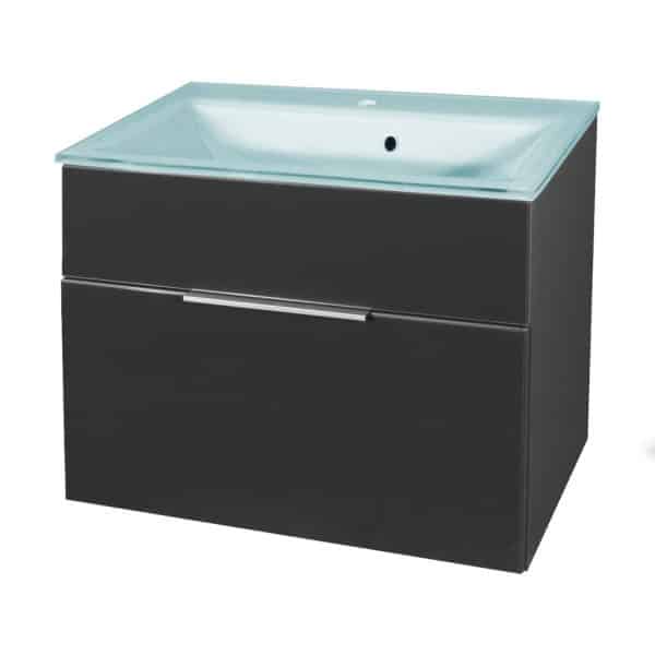 FACKELMANN KARA Waschbecken mit Unterschrank 80 cm breit