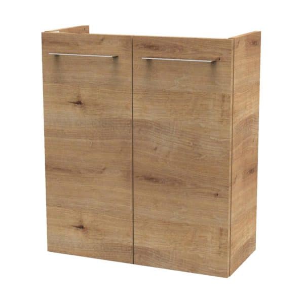 FACKELMANN SBC MILANO Waschbeckenunterschrank Gäste WC 55 cm breit