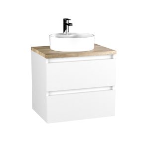 BADEDU GERS Waschbecken mit Unterschrank 60 cm breit