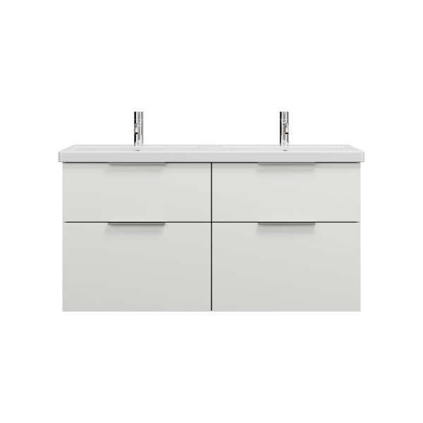 Burgbad EQIO Waschbecken mit Unterschrank 123 cm breit