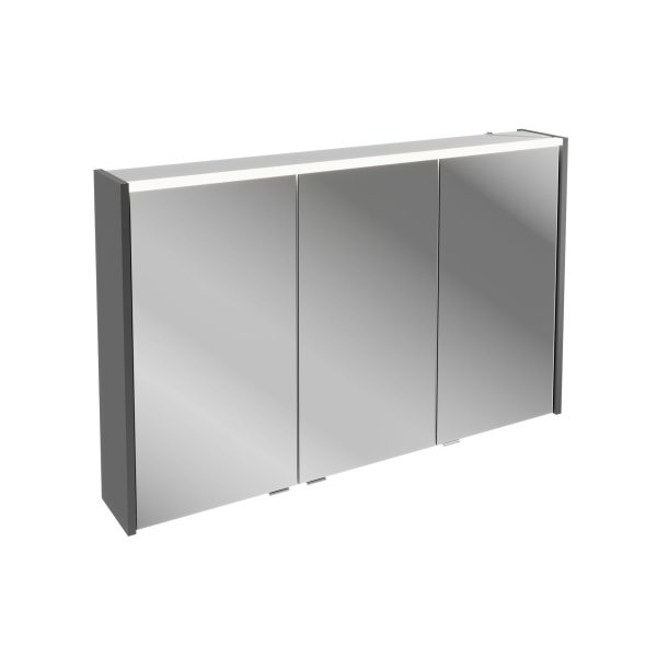 FACKELMANN B.ROUND LED Spiegelschrank 100 cm breit