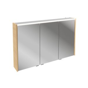 FACKELMANN B.ROUND LED Spiegelschrank 100 cm breit