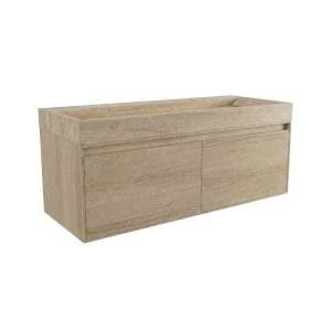 FORZALAQUA IBIZA BELLEZZA Waschbecken mit Unterschrank 120 cm breit