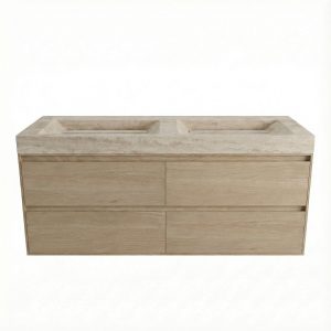 FORZALAQUA IBIZA BELLEZZA Waschbecken mit Unterschrank 160 cm breit