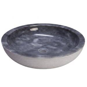 FORZALAQUA VERONA XL Aufsatzwaschbecken Ø 50 cm