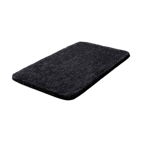 GRUND MELANGE Badematte 70 x 120 cm Anthrazit