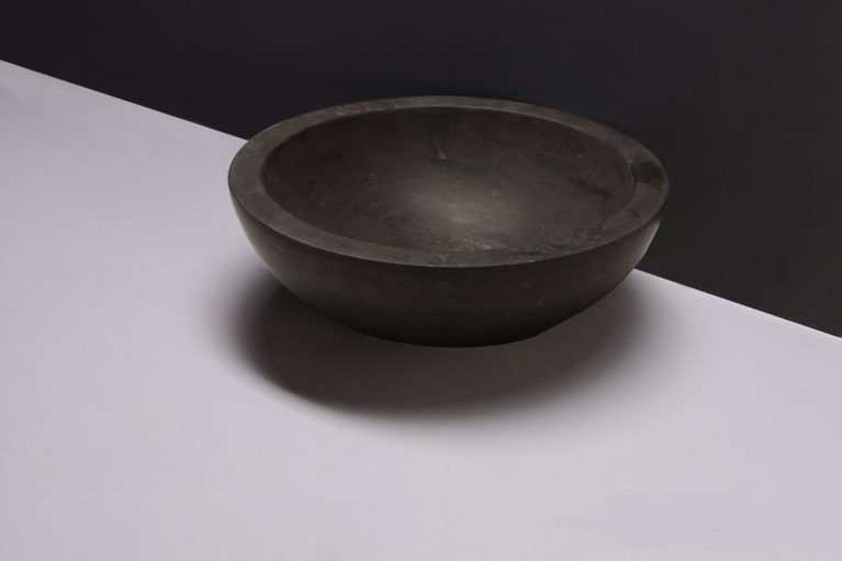 Waschbecken Naturstein ROMA (40 cm) Bluestone