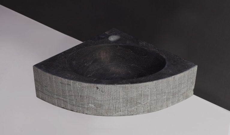 Waschbecken Naturstein TURINO (30cm) Bluestone