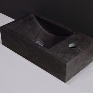 Waschbecken Naturstein VENETIA (40 cm) Bluestone