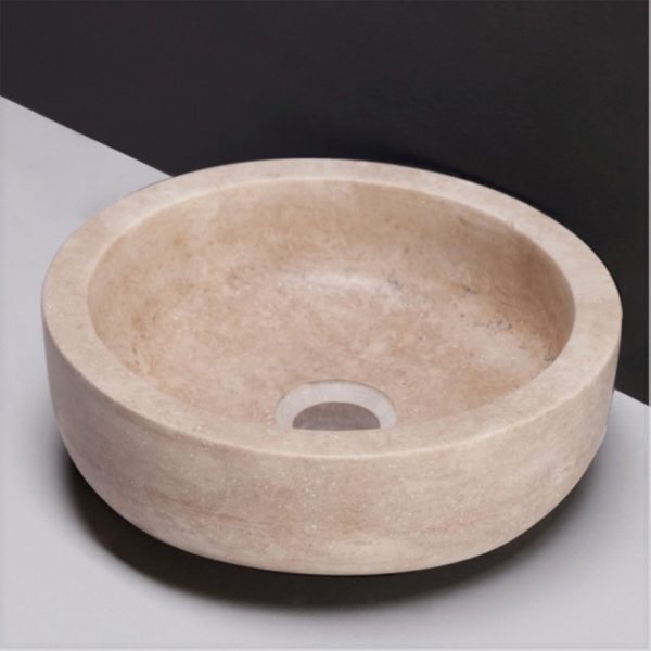 Waschbecken Naturstein VERONA XS (30 cm) Travertin