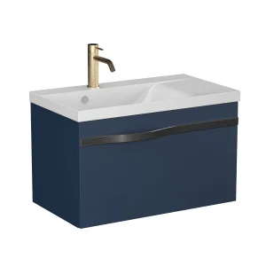 BADEDU FILS Waschbecken mit Unterschrank 69 cm breit