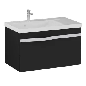 BADEDU FILS Waschbecken mit Unterschrank 69 cm breit