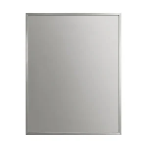BADEDU OKA Spiegel 60 cm breit mit Aluminiumrahmen