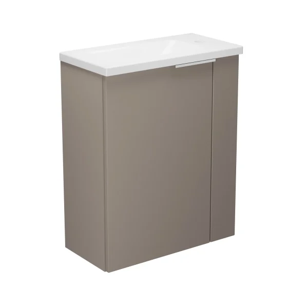 BADEDU UMEA Gäste WC Waschtisch Set 50 cm breit