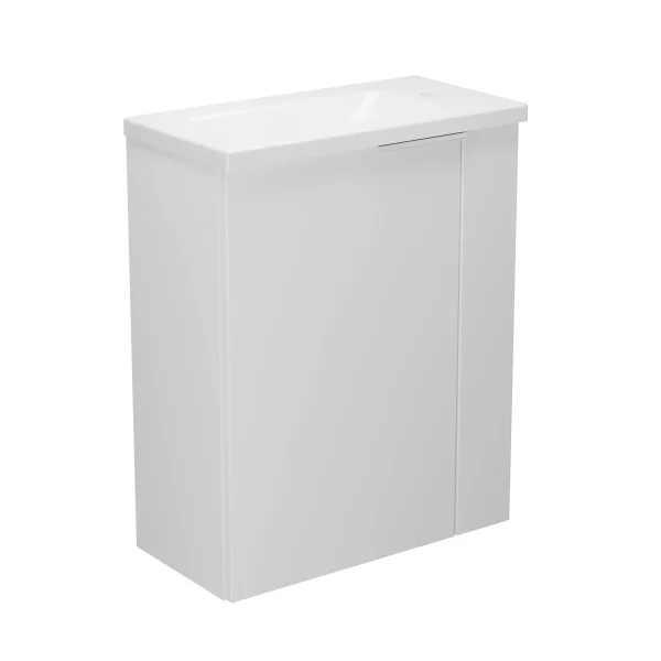 BADEDU UMEA Gäste WC Waschtisch Set 50 cm breit