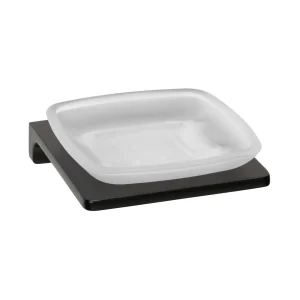 BadeDu SIRIUS Ablageschale Schwarz matt