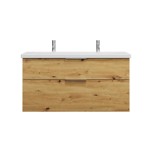 Burgbad EQIO Waschbecken mit Unterschrank 123 cm breit