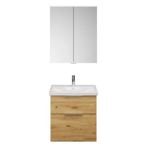 Burgbad EQIO Waschtisch Set mit Spiegelschrank 65 cm breit
