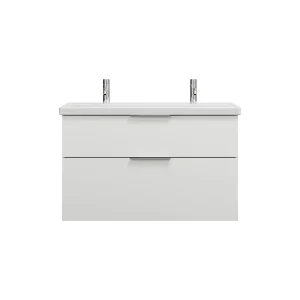 Burgbad Eqio Waschbecken mit Unterschrank 103 cm breit