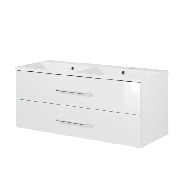 FACKELMANN B.CLEVER Waschbecken mit Unterschrank 120 cm