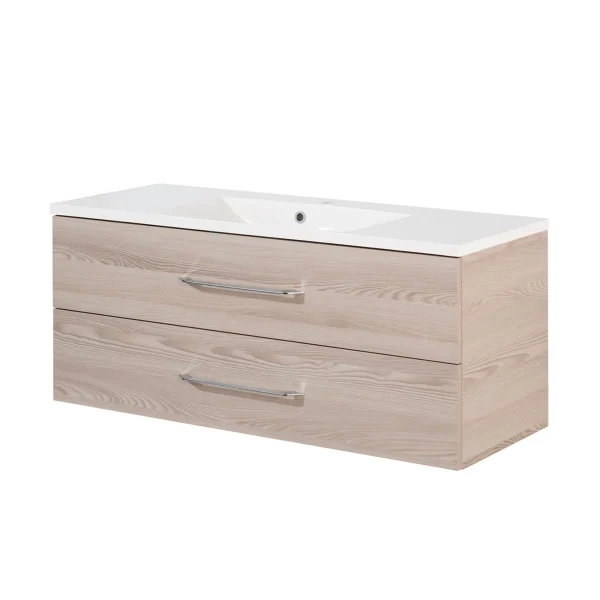 FACKELMANN B.CLEVER Waschbecken mit Unterschrank 120 cm breit