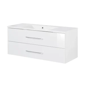 FACKELMANN B.CLEVER Waschbecken mit Unterschrank 120 cm breit