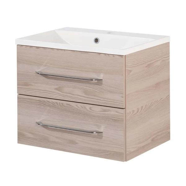 FACKELMANN B.CLEVER Waschbecken mit Unterschrank 60 cm breit