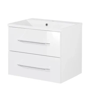 FACKELMANN B.CLEVER Waschbecken mit Unterschrank 60 cm breit