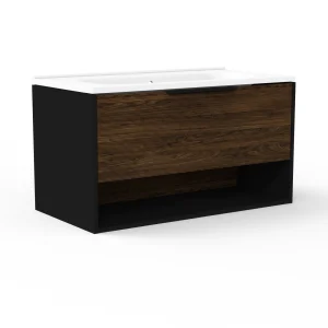FACKELMANN B.PARIS Waschbecken mit Unterschrank 90 cm breit