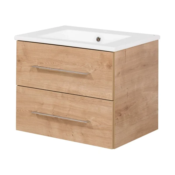 FACKELMANN B.PERFEKT Waschbecken mit Unterschrank 62 cm breit