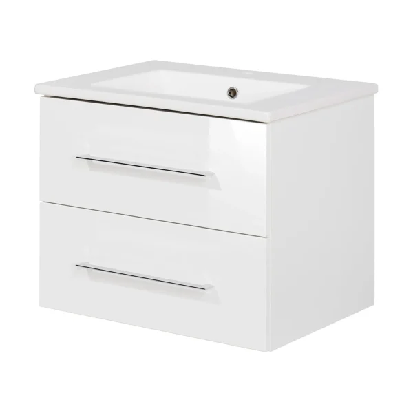 FACKELMANN B.PERFEKT Waschbecken mit Unterschrank 62 cm breit