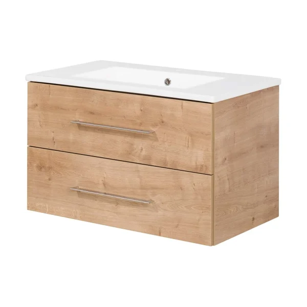 FACKELMANN B.PERFEKT Waschbecken mit Unterschrank 82 cm breit