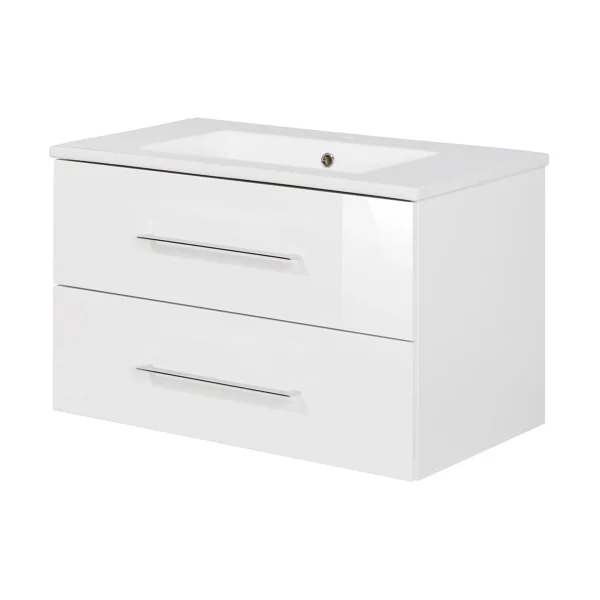 FACKELMANN B.PERFEKT Waschbecken mit Unterschrank 82 cm breit