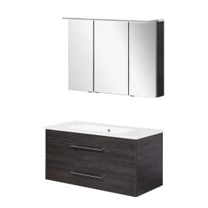 FACKELMANN B.PERFEKT Waschtisch Set mit Spiegelschrank 103 cm breit