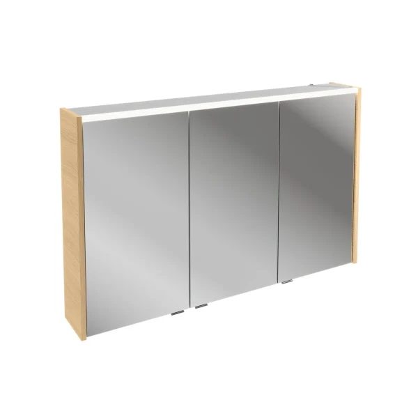FACKELMANN B.ROUND LED Spiegelschrank 110 cm breit