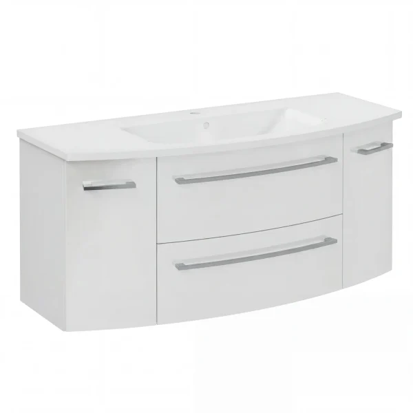 FACKELMANN B.ROUND Waschbecken mit Unterschrank 120