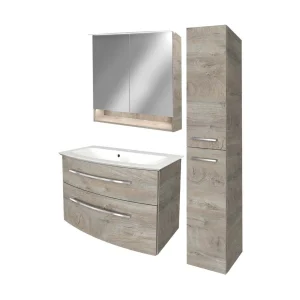 FACKELMANN B.STYLE Badmöbel Set 4-teilig 83 cm breit