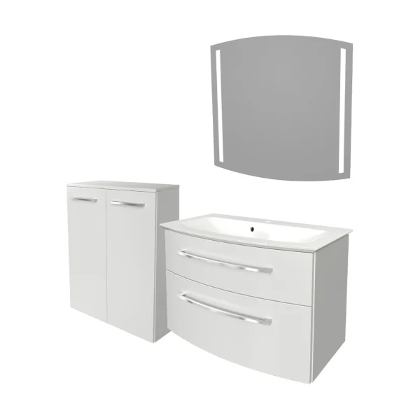 FACKELMANN B.STYLE Badmöbel Set 4-teilig 83 cm breit