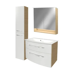 FACKELMANN B.STYLE Badmöbel Set 4-teilig 83 cm breit