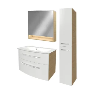 FACKELMANN B.STYLE Badmöbel Set 4-teilig 83 cm breit