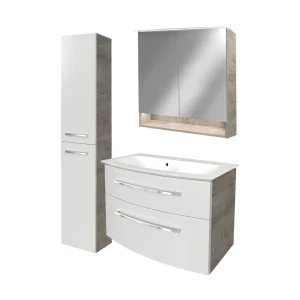 FACKELMANN B.STYLE Badmöbel Set 4-teilig 83 cm breit